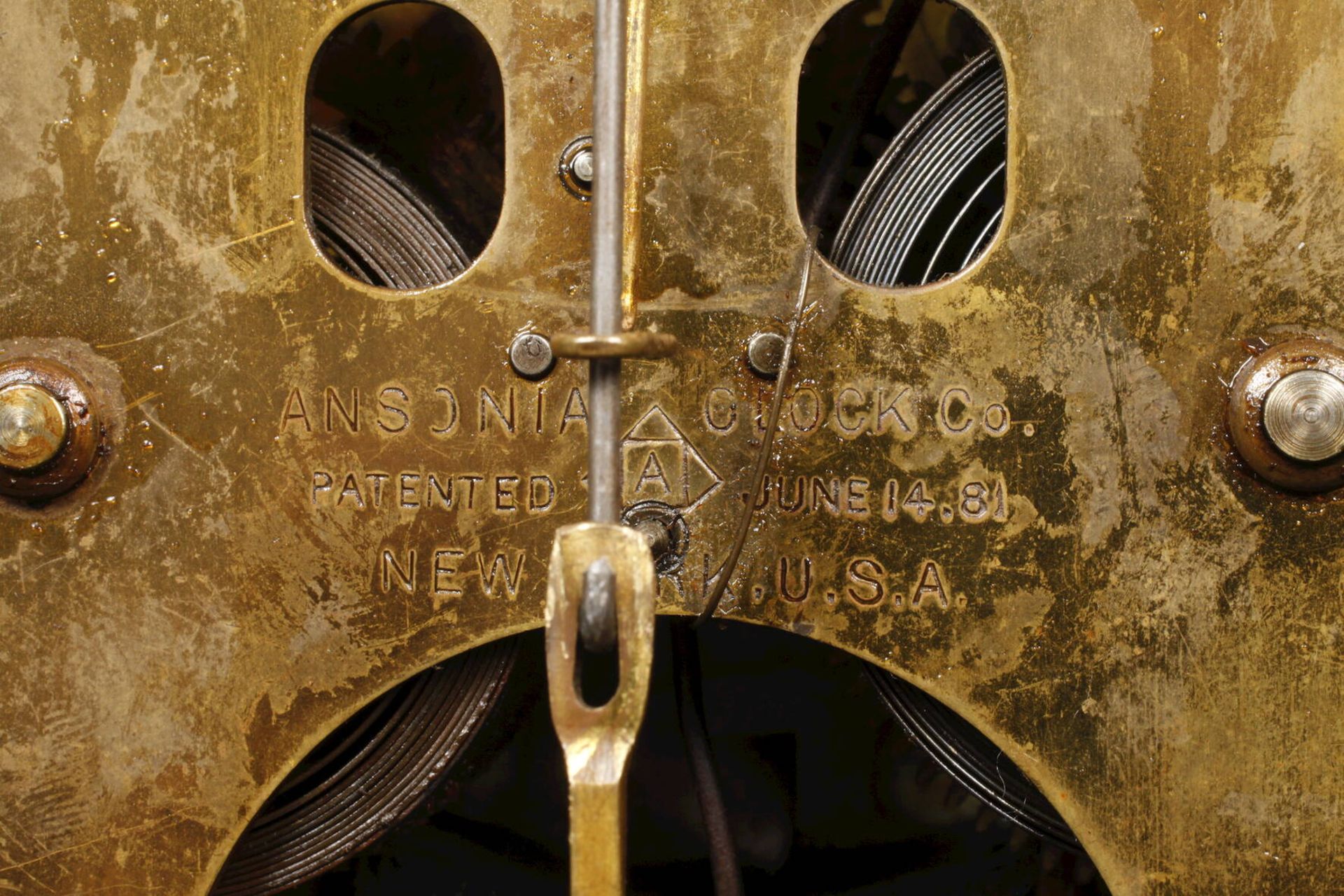 Kaminuhr Ansonia Clock New York - Image 7 of 7