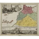 Johann Christoph Homann, Kupferstichkarte Marokko