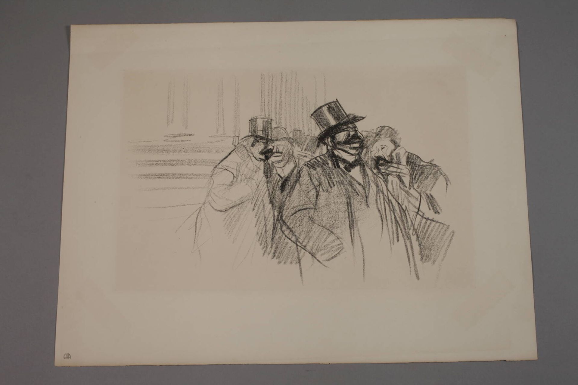 Jean-Louis Forain, Konvolut Lithographien - Bild 2 aus 4