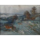 Max Ostrý, Winterlandschaft