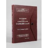 Handbook for the Armored-Car, DAIMLER I and II