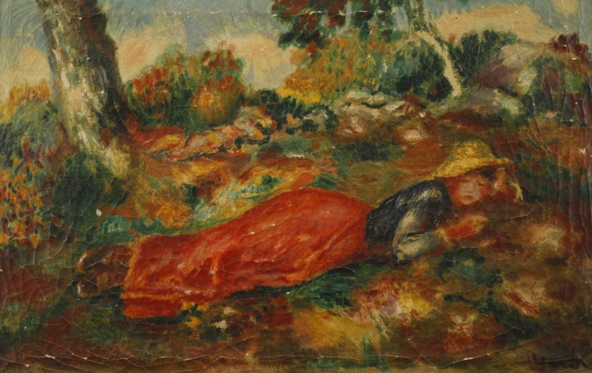 Dietz-Replik nach Auguste Renoir "Junges Mädchen"