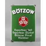 Emailleschild Bötzow