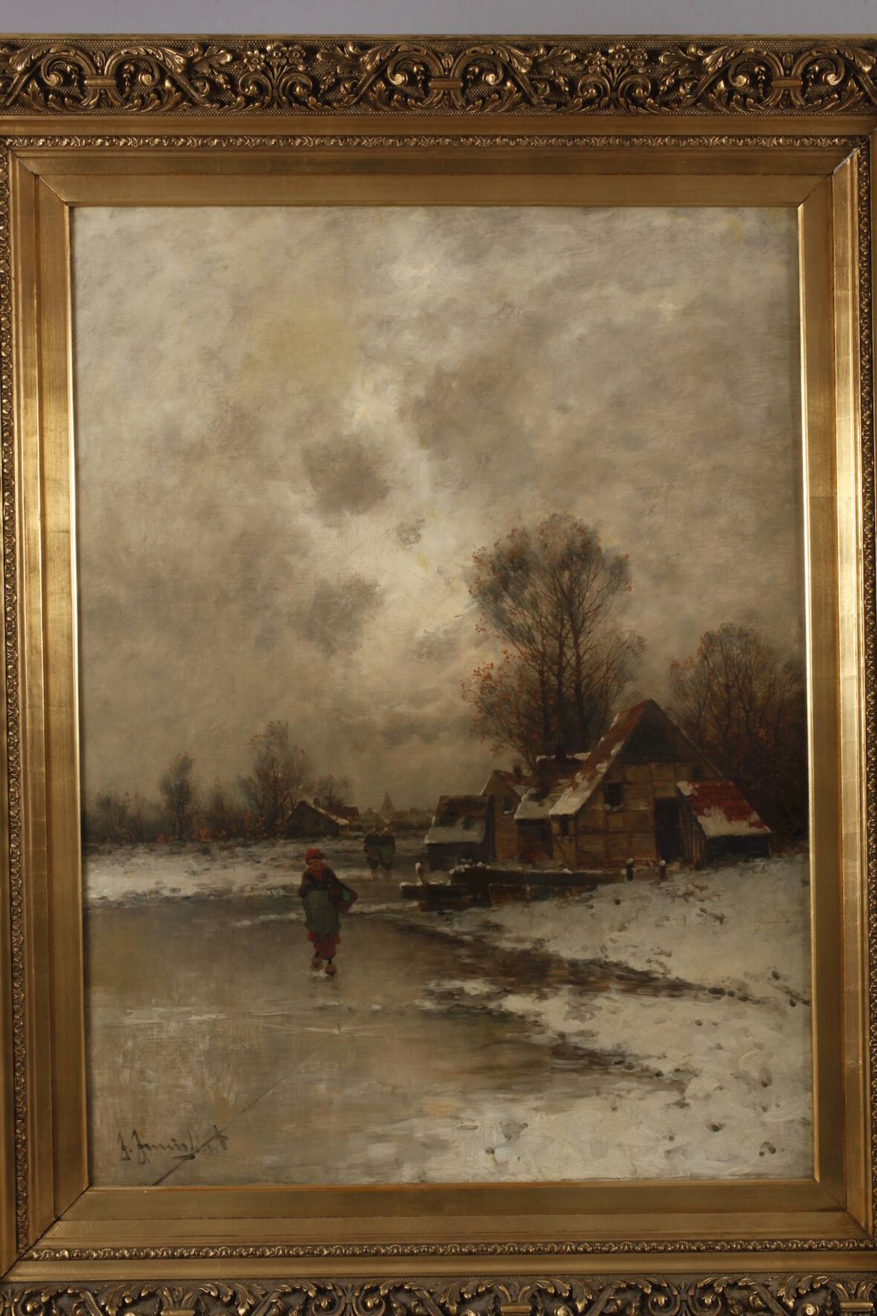 Johann Jungblut, Winterlandschaft - Bild 2 aus 7