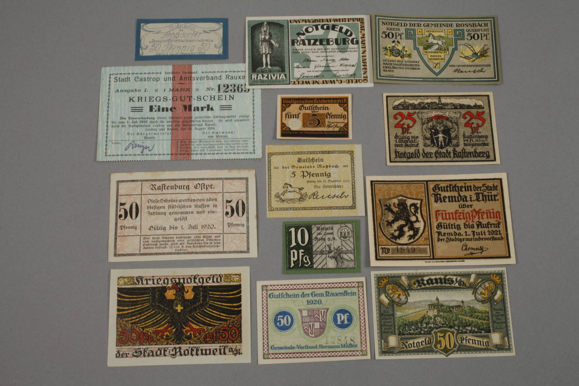 Umfangreiche Sammlung Notgeldscheine - Bild 6 aus 6