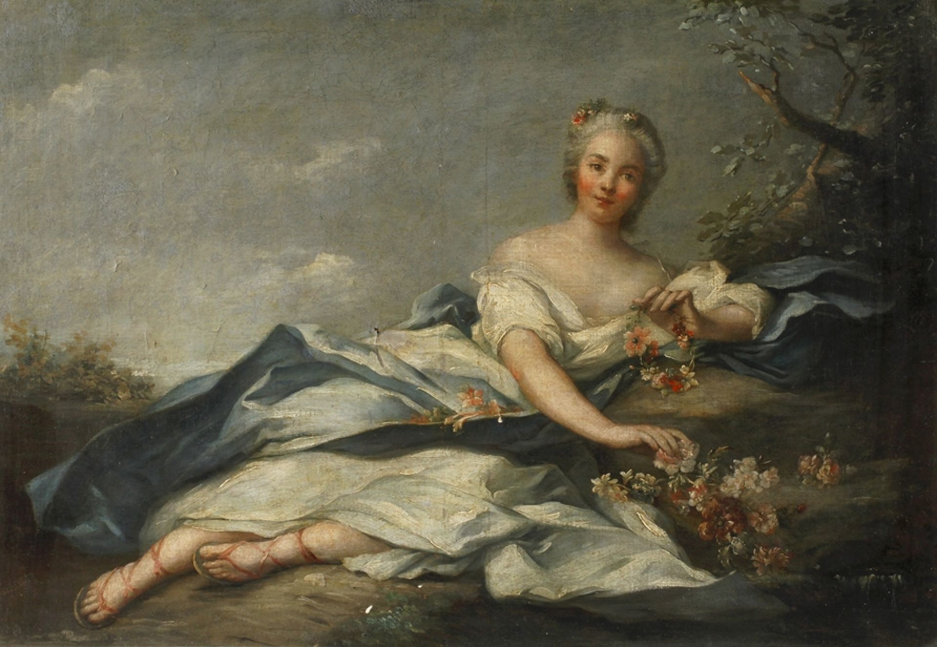 Anne Henriette von Frankreich als "Flora"