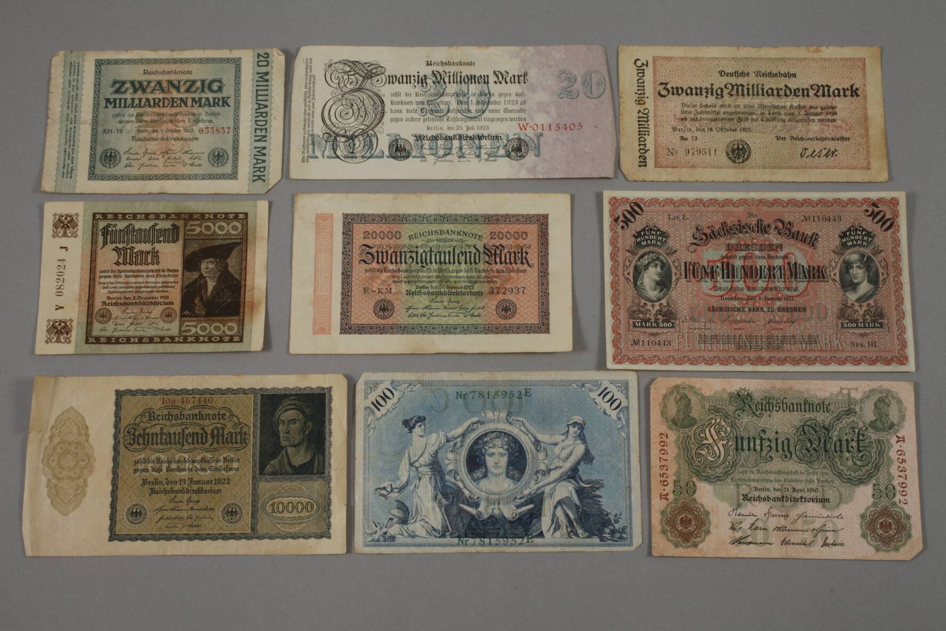 Posten Münzen und Geldscheine - Image 3 of 4