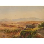 Ercole Trachel, Italienische Landschaft