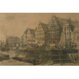 Armand Heins, Hafen an der Leie in Gent