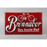 Emailleschild Brennabor