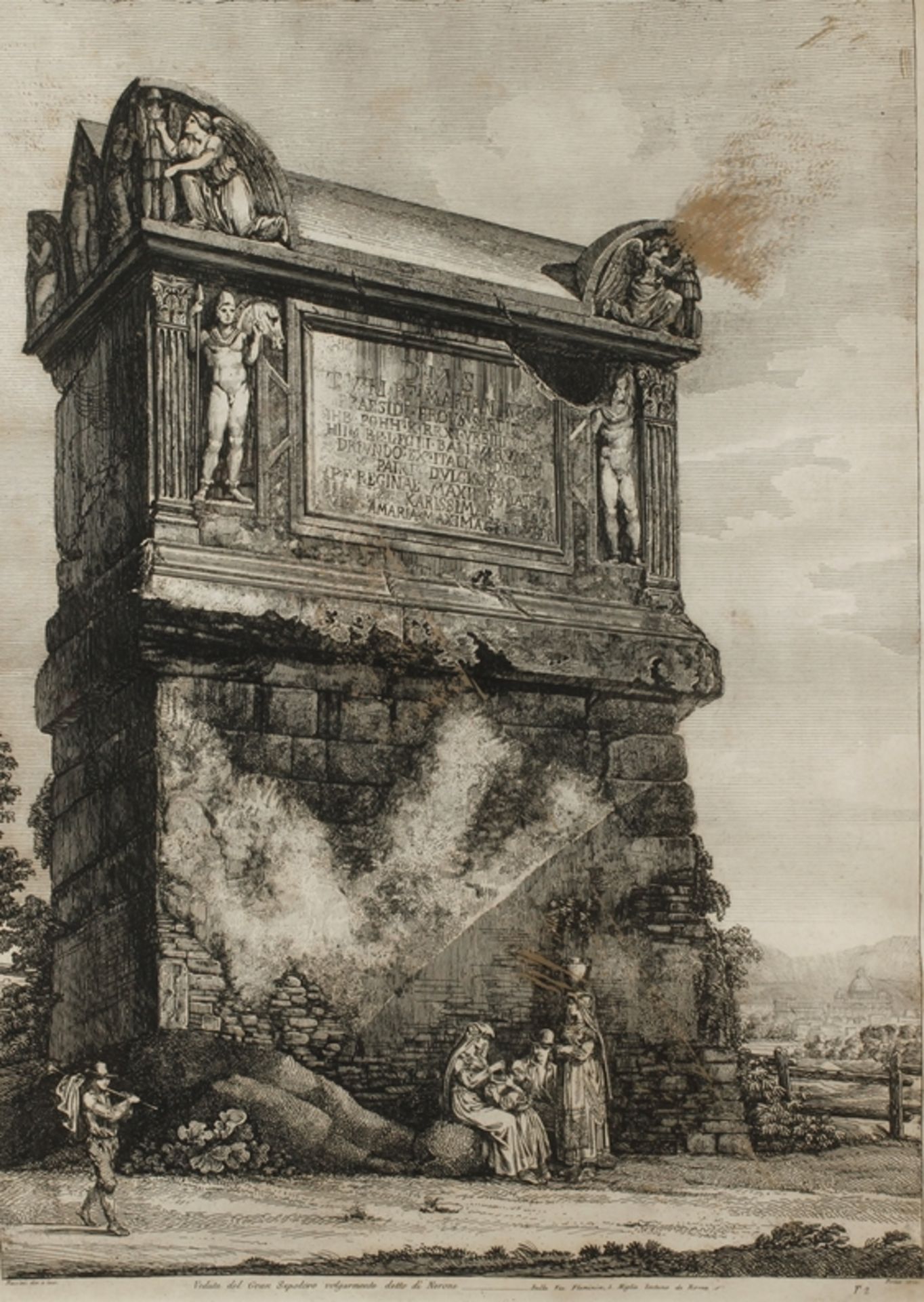 Luigi Rossini, Das Grab des Marianus