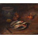 Jean Stevan, Stillleben mit Fisch