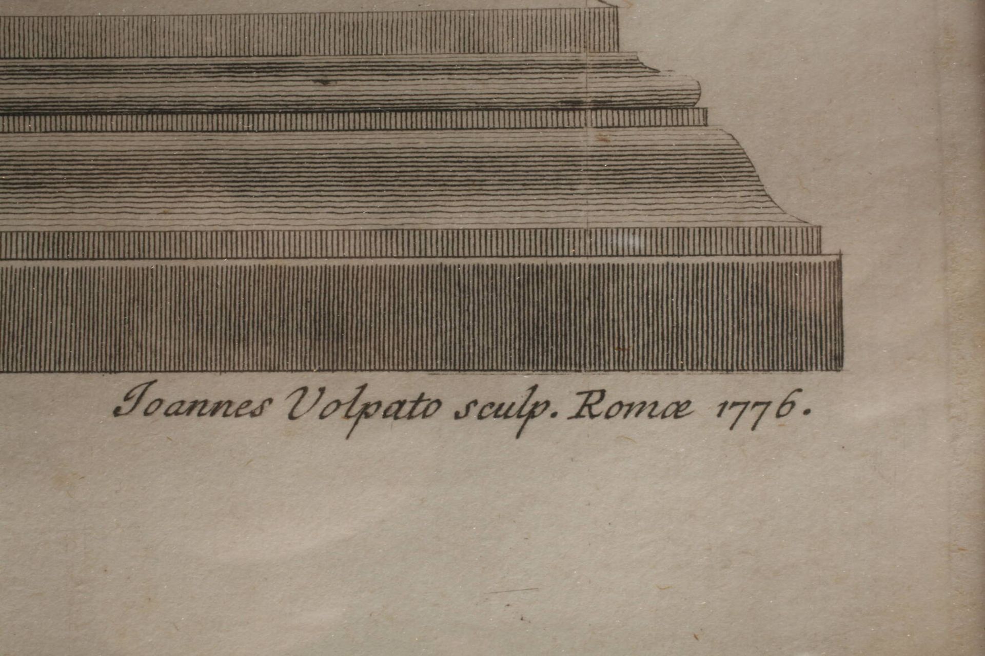 Giovanni Volpato, Pilasterdekoration im Vatikan - Image 3 of 4