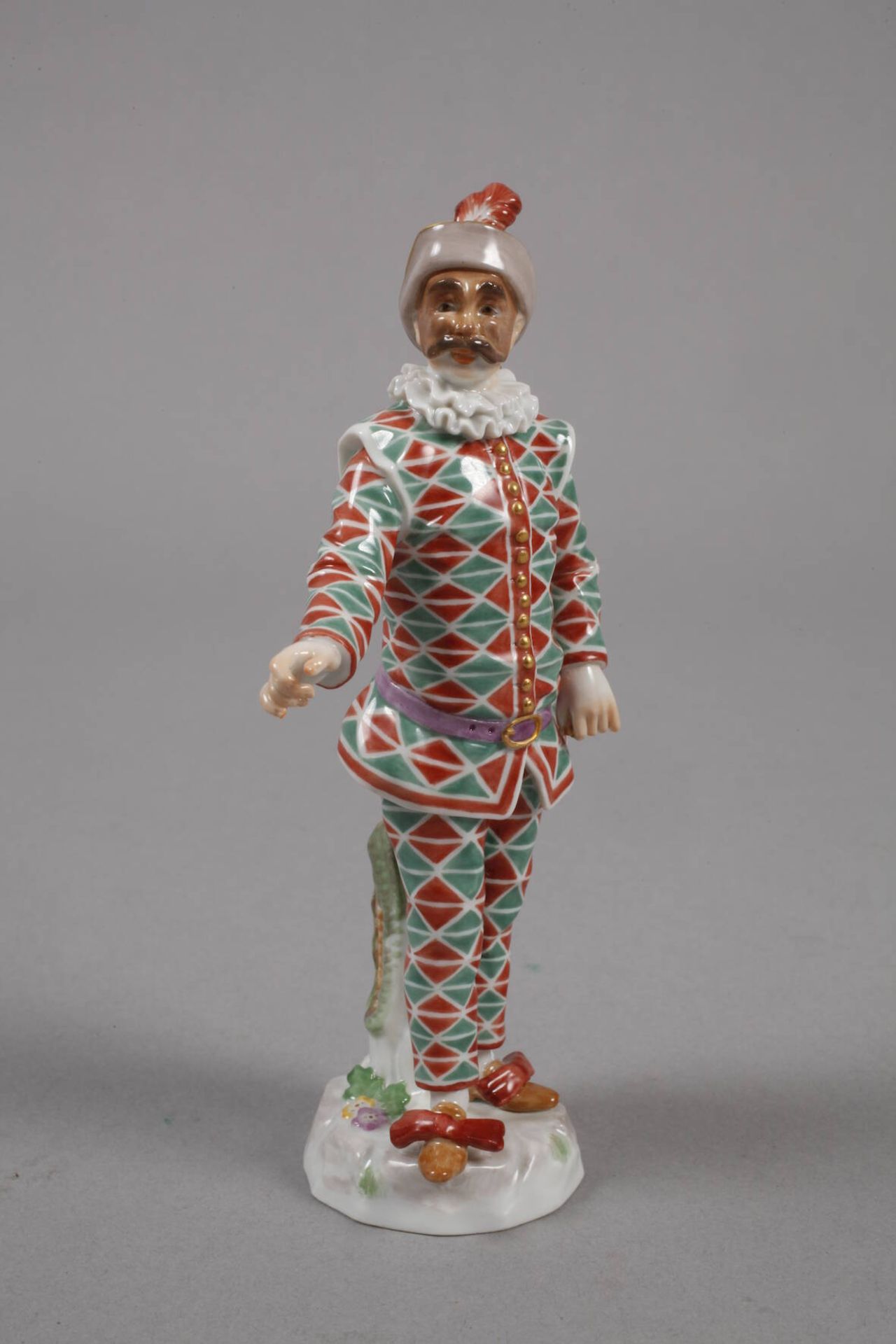 Meissen "Arlecchino" aus der "Commedia dell'Arte" - Bild 2 aus 5