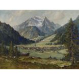 Prof. Adolf Schuhknecht, "Sommer im Zillertal"