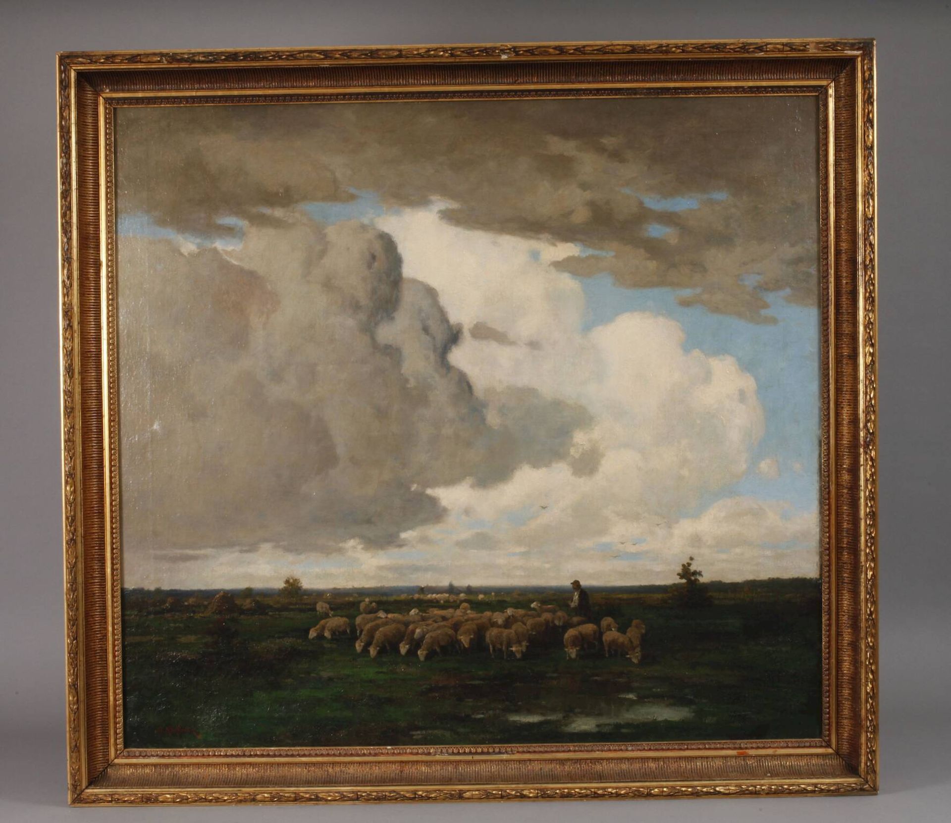 Adolf Kaufman, attr., Pastorale Landschaft - Bild 2 aus 8