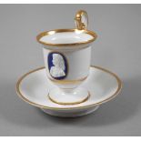 Meissen Gedenktasse Maria Amalie Auguste