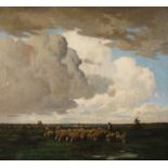 Adolf Kaufman, attr., Pastorale Landschaft