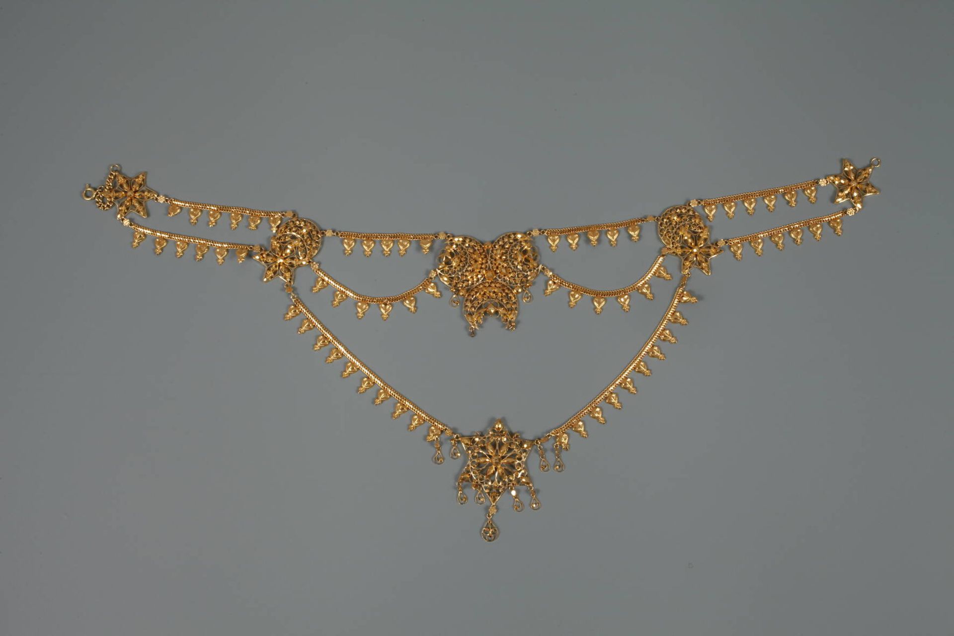 Aufwendiges Goldcollier - Bild 4 aus 5