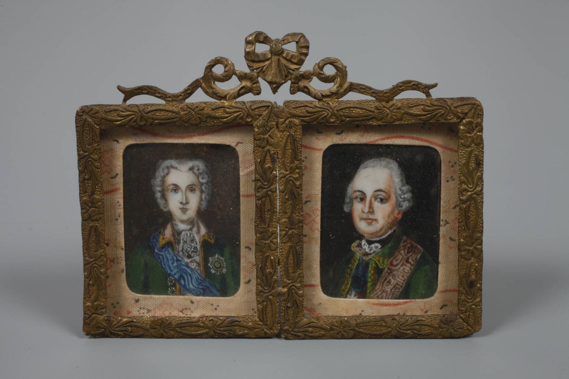 Drei Doppelportraits en miniature - Bild 4 aus 4