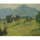 A. Berger, Oberbayerische Sommerlandschaft