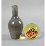 Ermanno Nason Vase und Paperweight