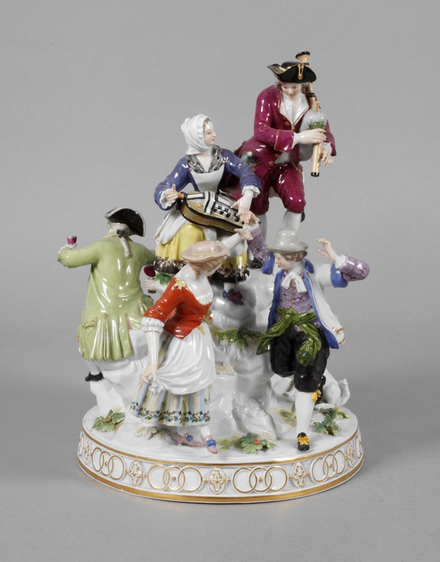 Meissen "Gärtnergruppe am Baum"