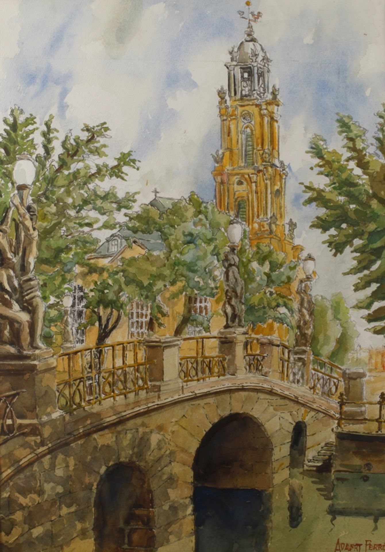 Adalbert Perrot, Die Garnisonskirche in Potsdam