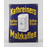 Emailleschild Kathreiner