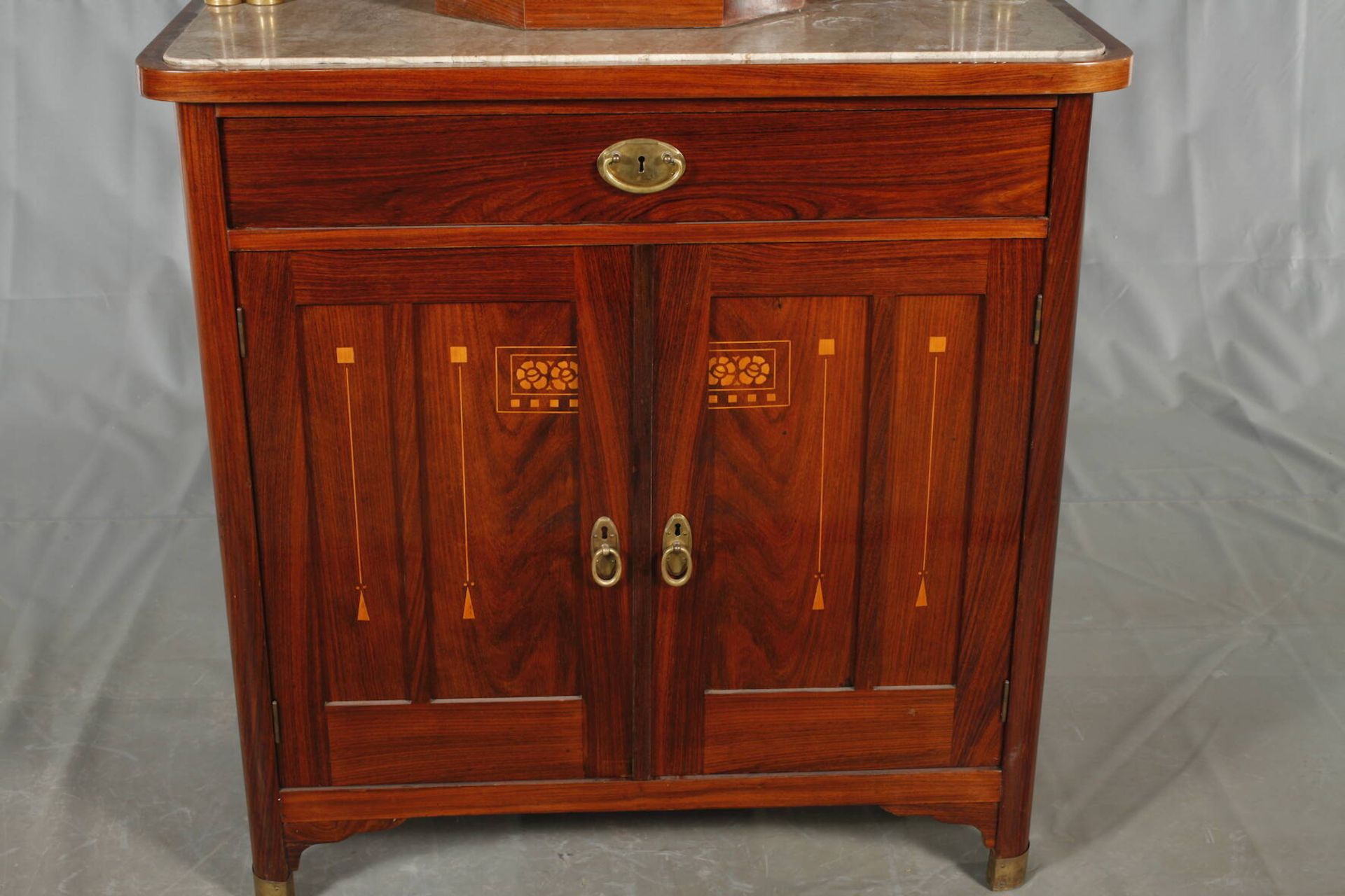 Vitrinenschrank Jugendstil - Image 3 of 5