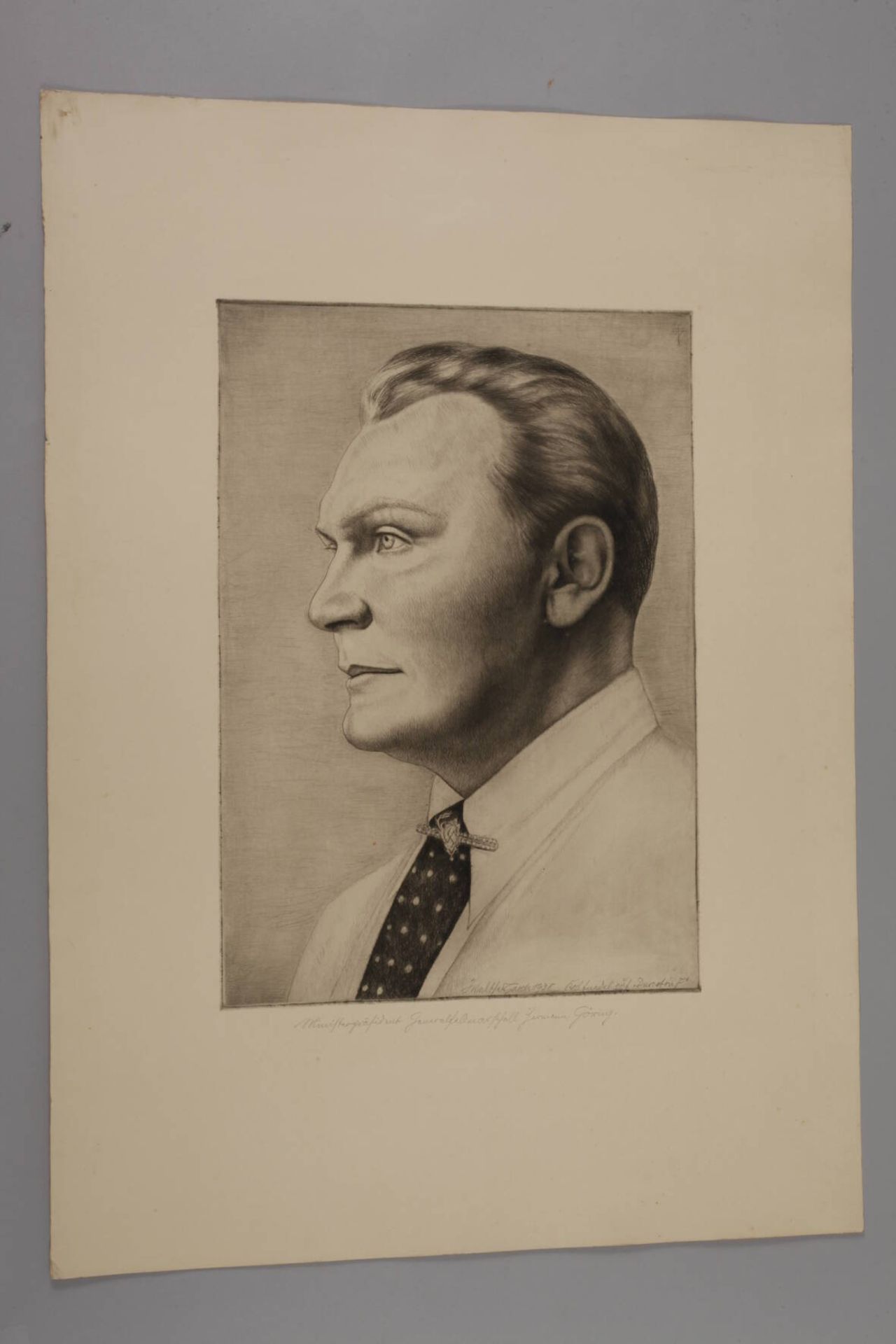 Walther Gasch, Portrait Göring - Image 2 of 3