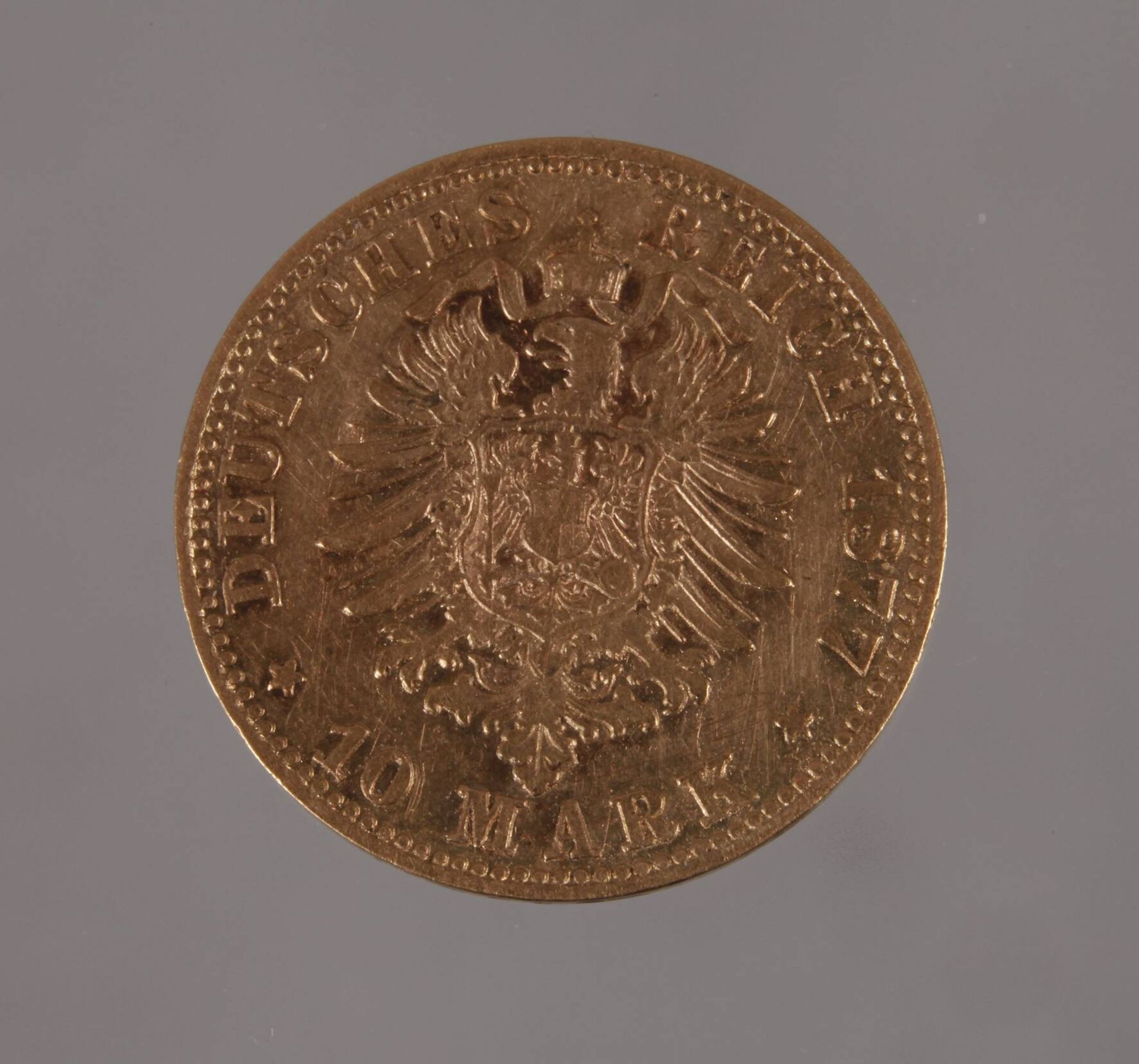 10 Goldmark Sachsen - Bild 3 aus 3