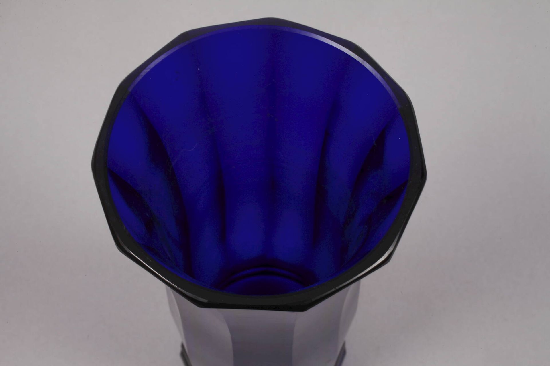 Vase Kobalt Art déco - Image 2 of 4