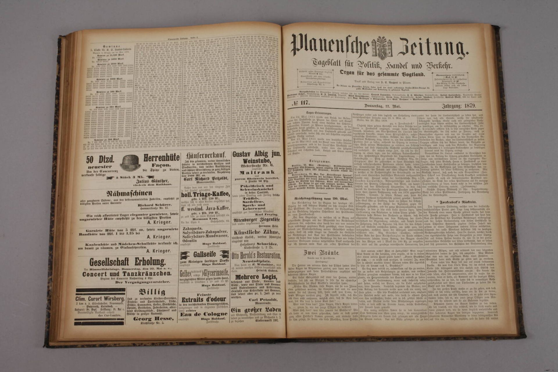 Sammlung Plauensche Zeitung und Sonntags-Anzeiger - Bild 3 aus 3
