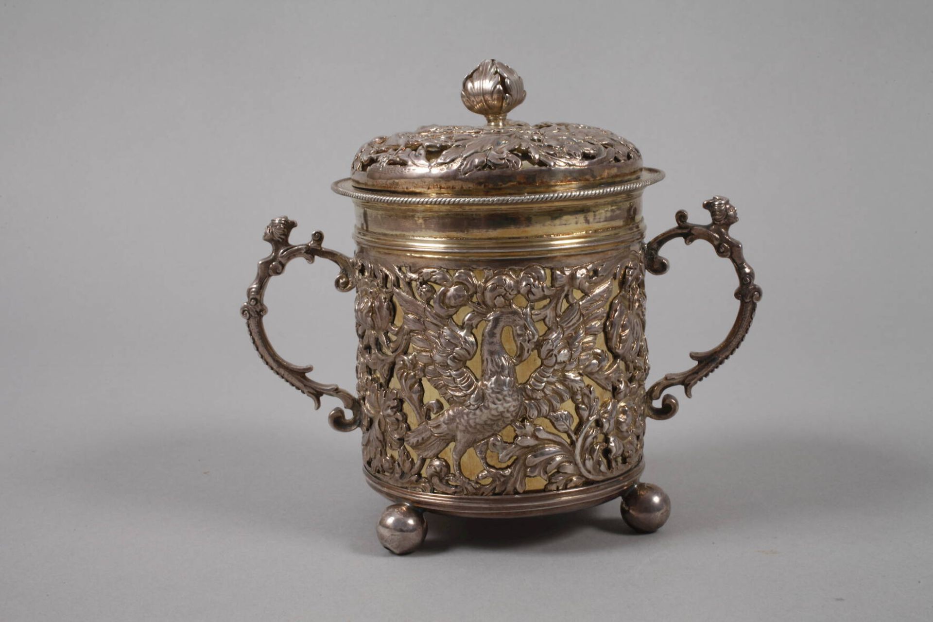 Bedeutender Londoner Two-Handled Cup Charles II. - Image 2 of 22