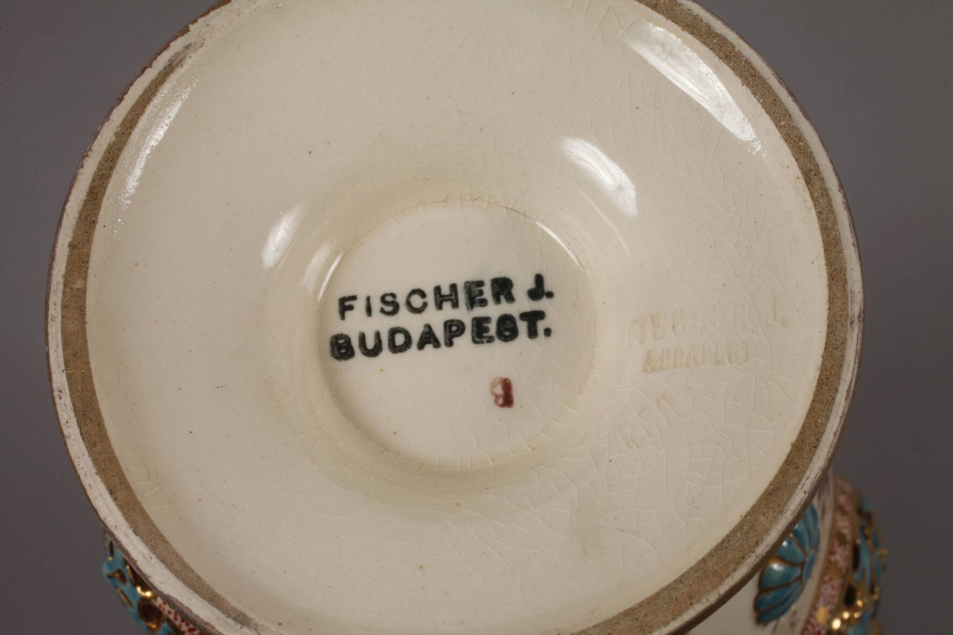 Vase J. Fischer Budapest - Bild 4 aus 4