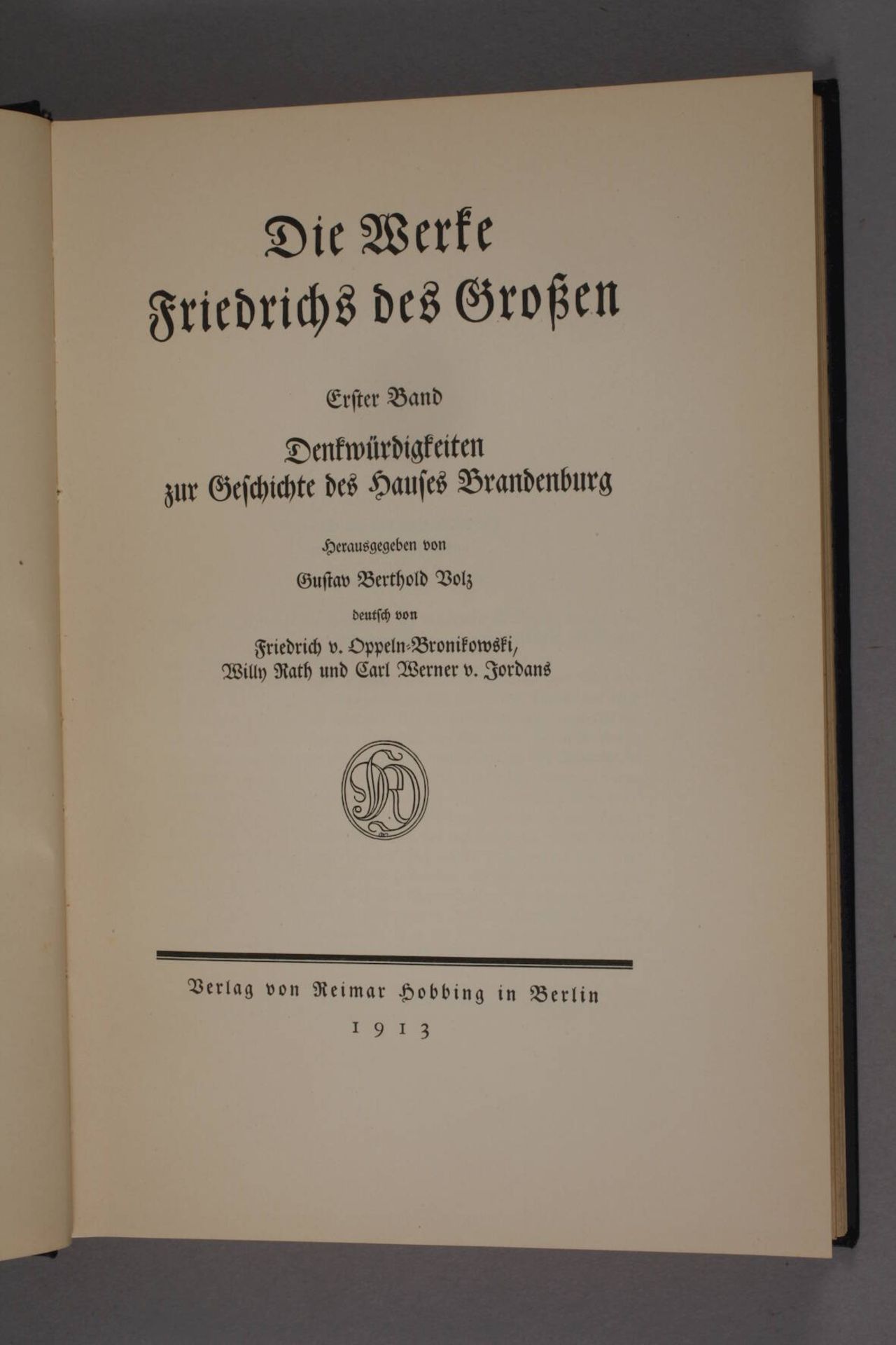 Die Werke Friedrichs des Großen - Image 4 of 6