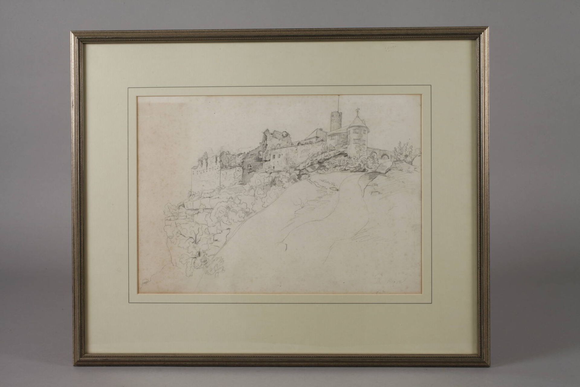 Philipp Heinel, Ansicht Burg Rabenstein - Bild 2 aus 3