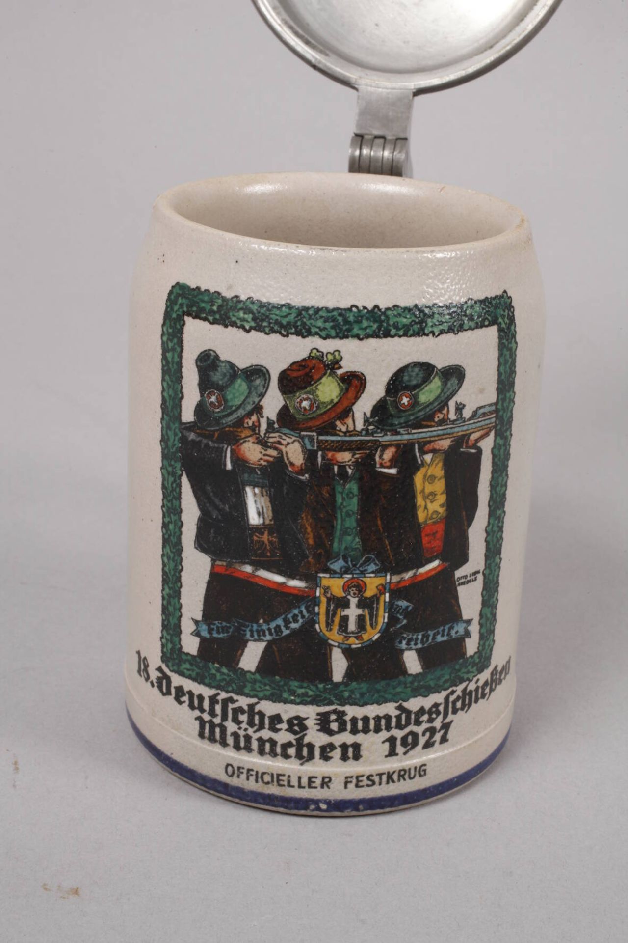 Bierkrug 18. Deutsches Bundesschießen - Bild 3 aus 5