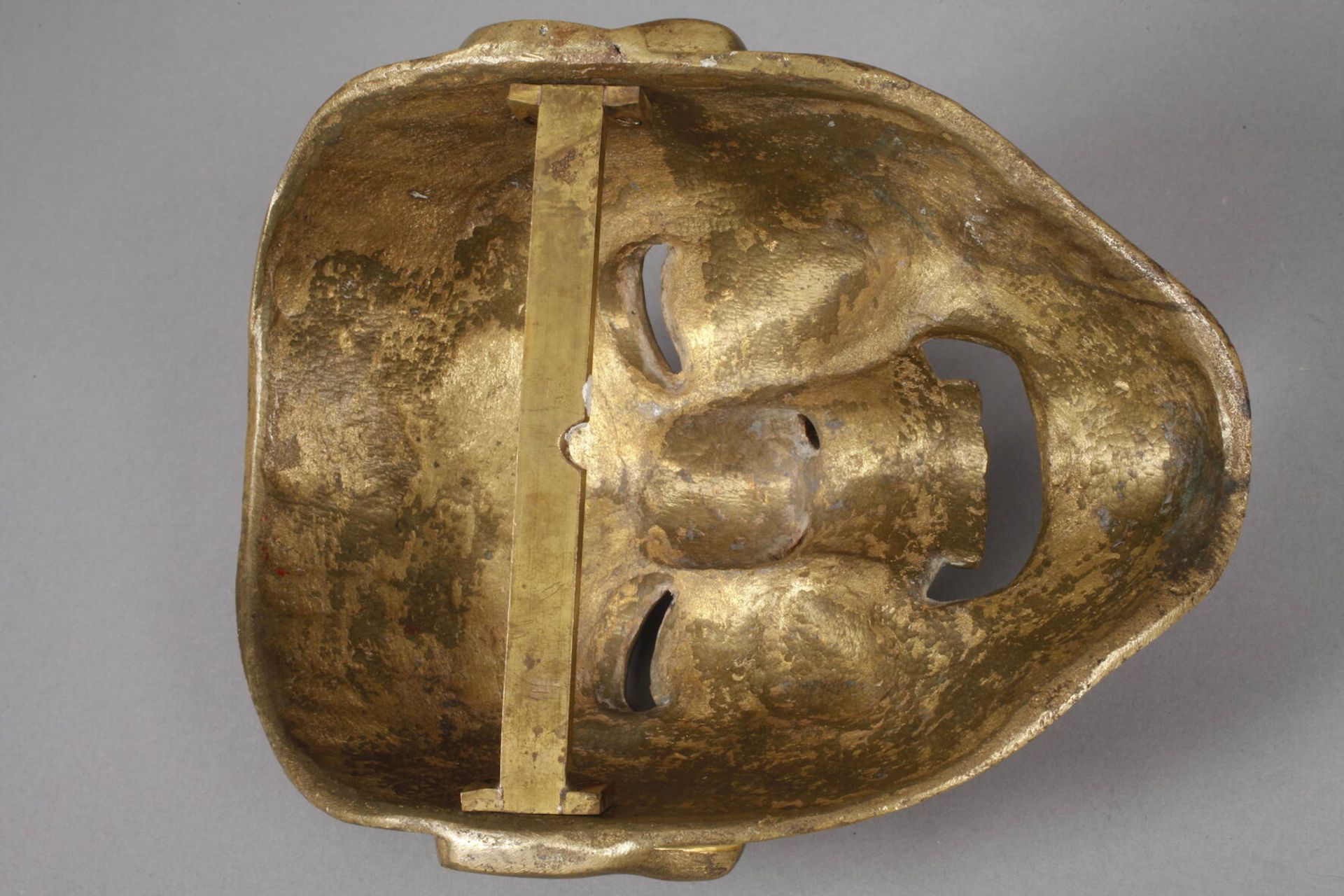 Bronzemaske China - Bild 3 aus 3