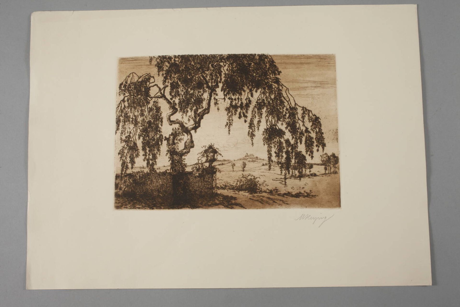 Minni Herzing, Große Landschaft - Image 2 of 3