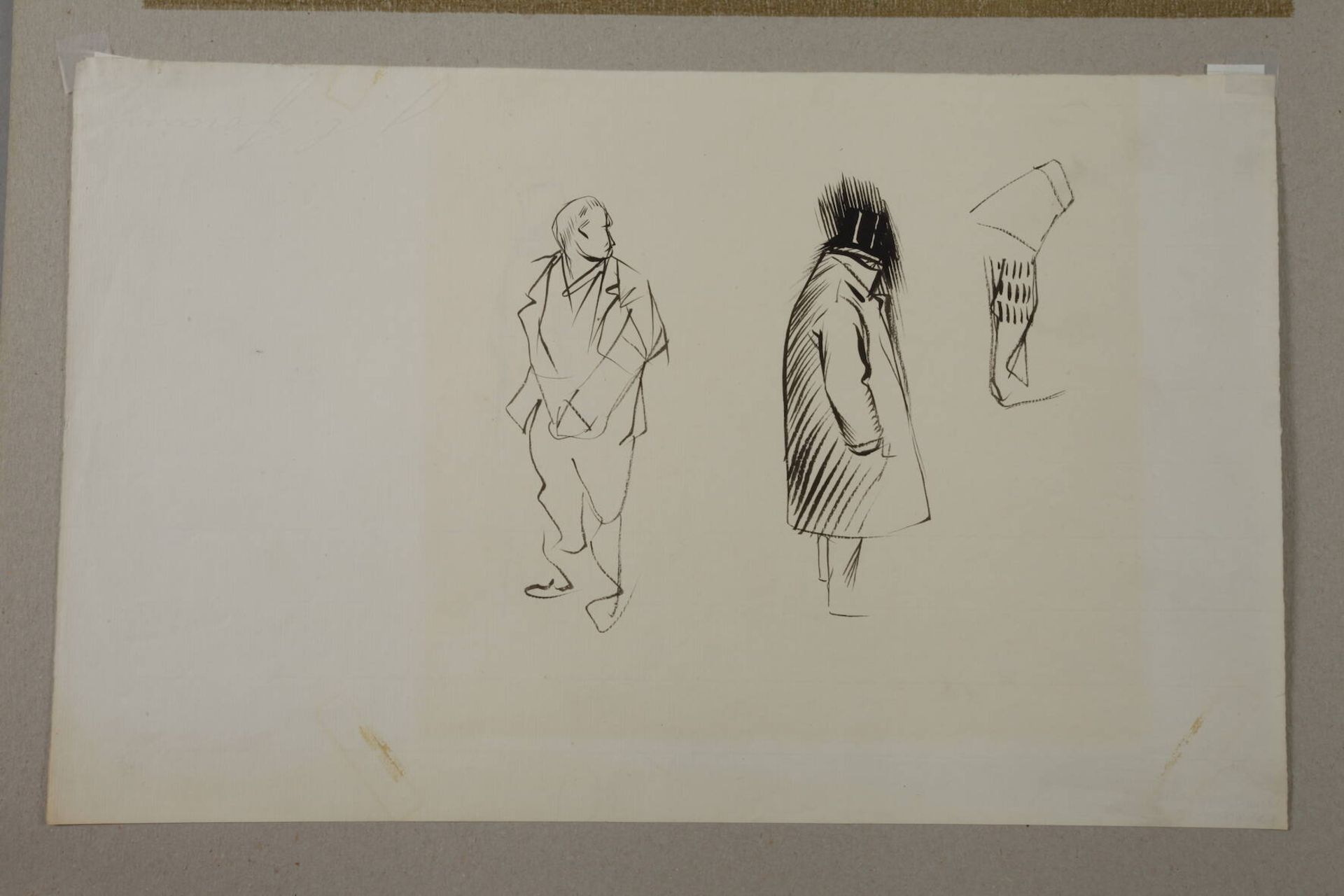 Jean-Louis Forain, Zeichnung und 2 Lithographien - Bild 3 aus 4