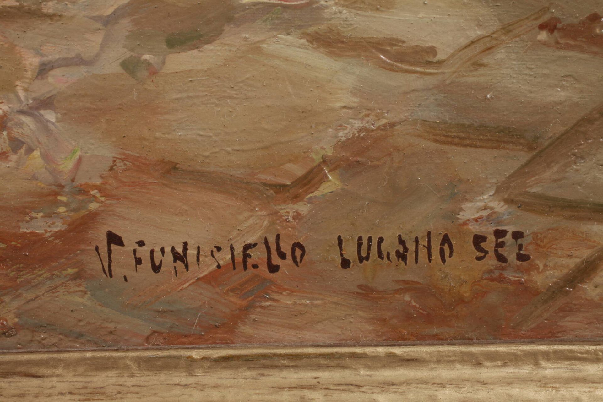 Vincenzo Funiciello, Am Luganer See - Image 3 of 4