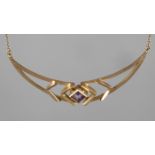 Collier mit Amethyst