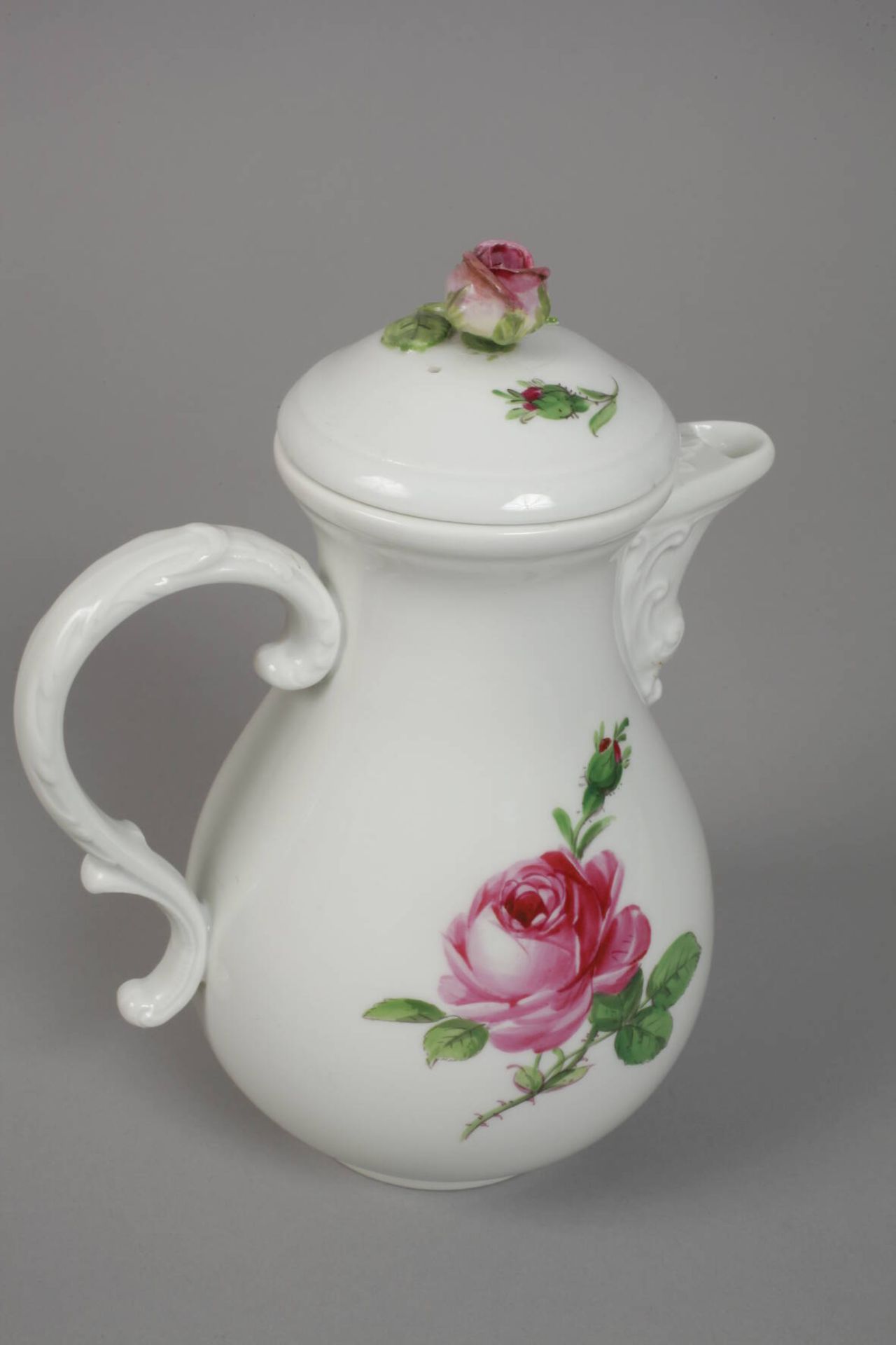 Meissen Mokka-Restservice "Rote Rose" - Bild 7 aus 8