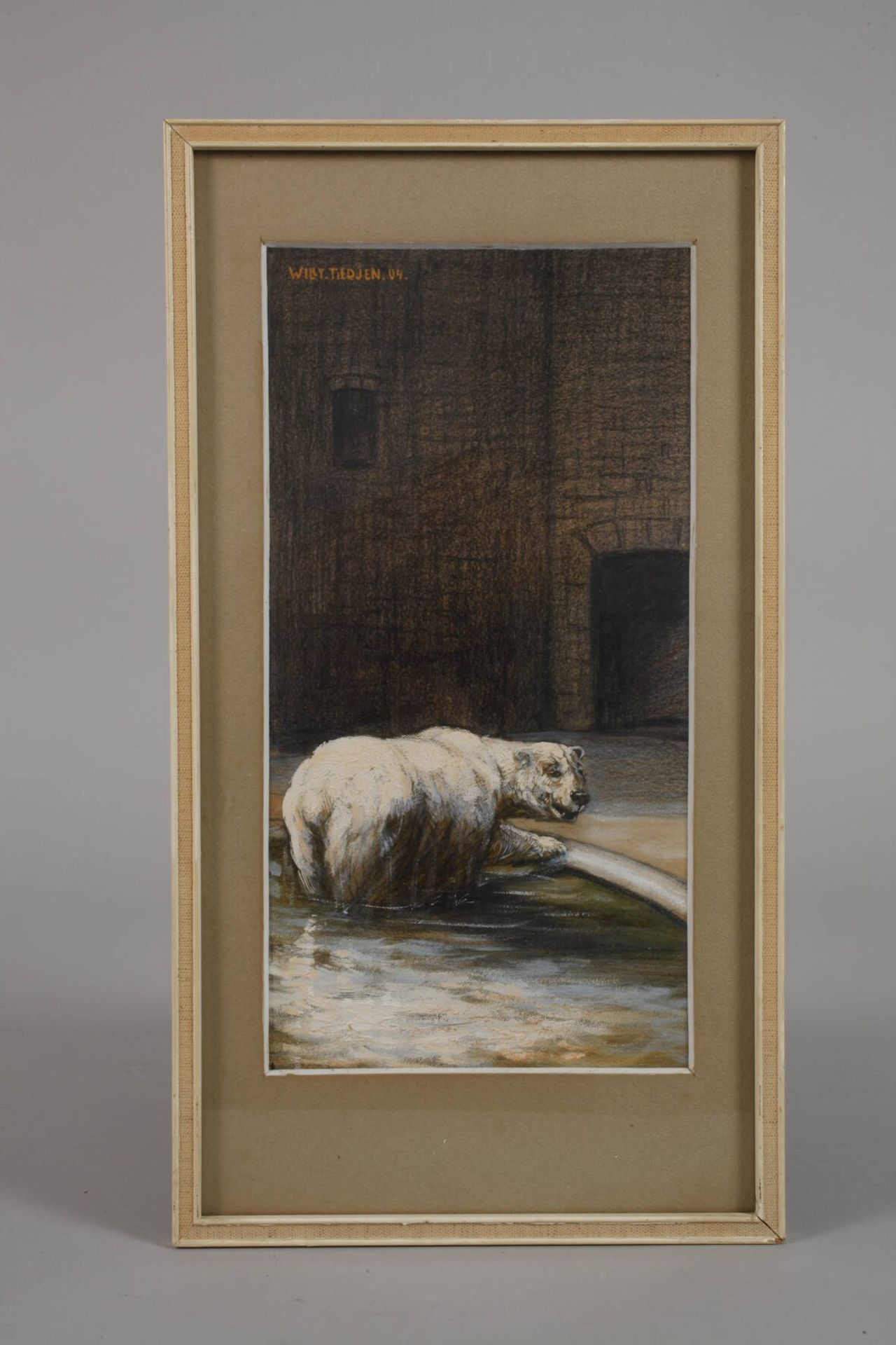 Willy Tiedjen, Paar Eisbärendarstellungen - Image 2 of 5