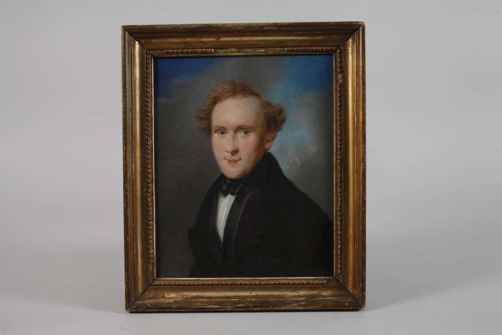 Herrenportrait Biedermeier - Image 2 of 4