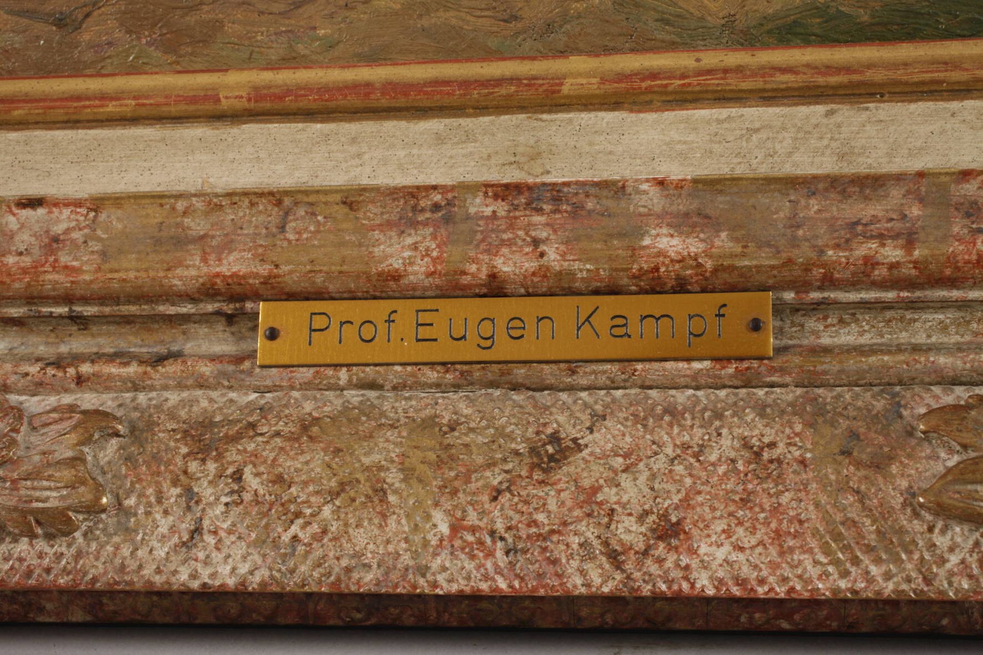 Prof. Eugen Kampf, Gehöft mit Bäuerin - Image 6 of 7