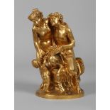 Claude Michel Clodion, Satyr, Nymphe und Putto