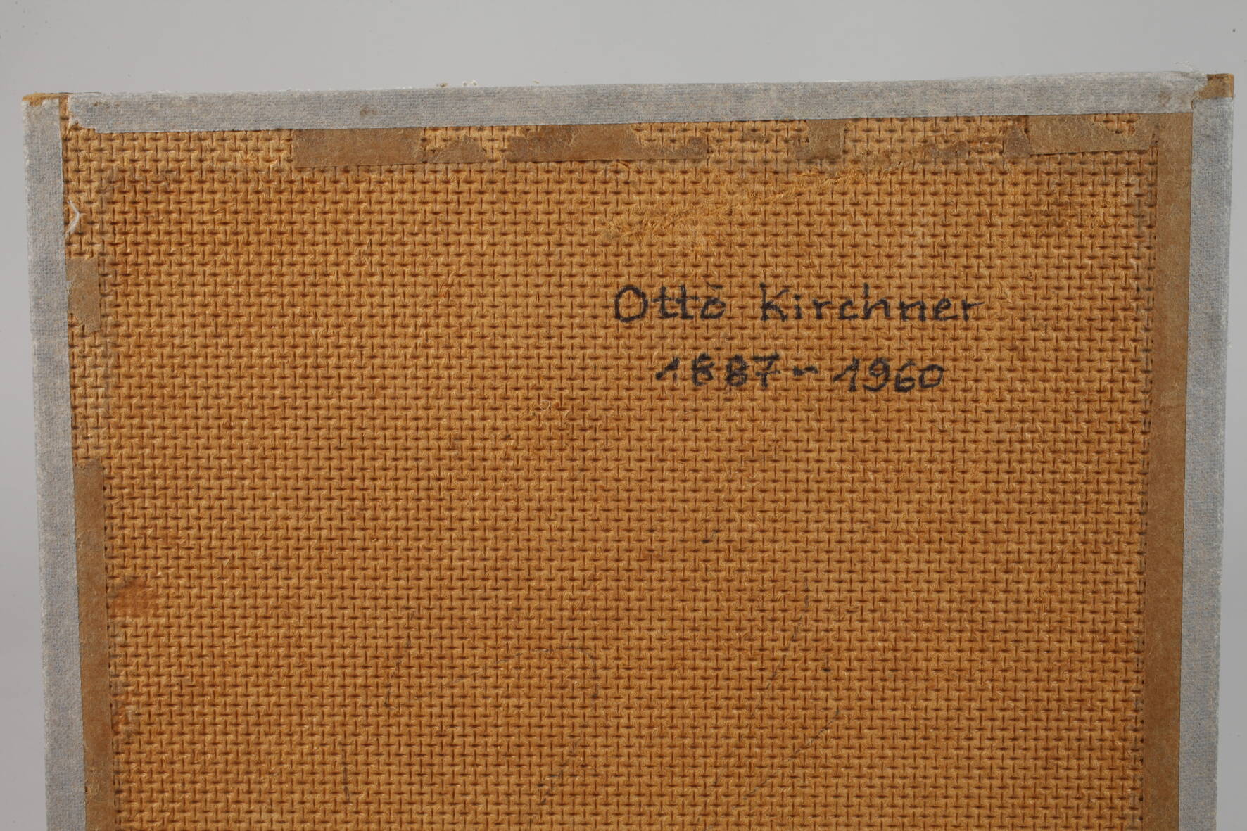 Otto Kirchner, Mann mit Pfeife - Image 4 of 4